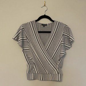 2/$20❤️ | Dynamite Striped V-Neck Blouse